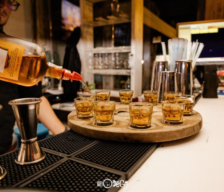 Party shots in Oradea ruin pub